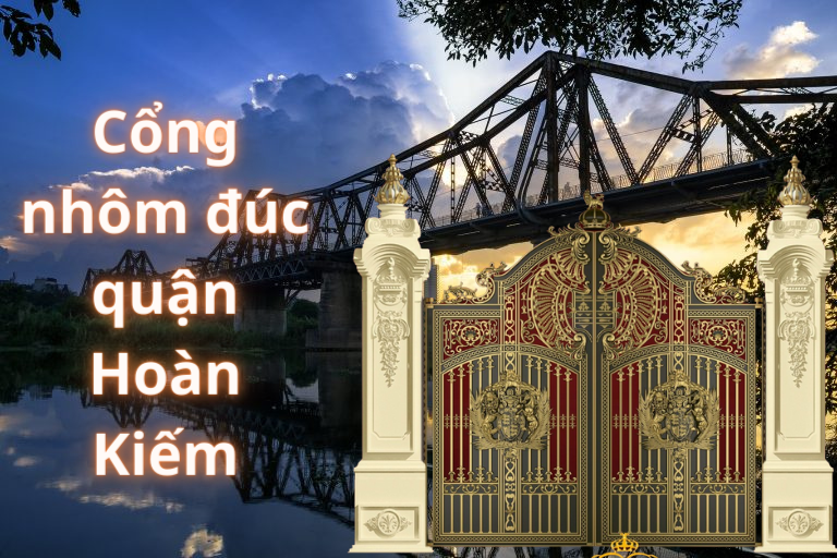 Cổng Nhôm đúc Quận Hoàn Kiếm Hà Nội