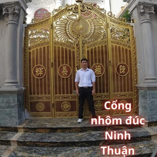 Lắp đặt cổng nhôm Ninh Thuận