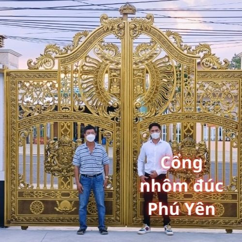 Cổng Nhôm đúc Phú Yên