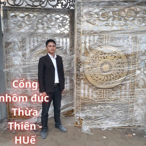 Mẫu Cổng Nhôm đúc Thừa Thiên Huế
